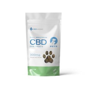CBD Dog Treats - Full Spectrum CBD for Calm (Bacon) (Dosages: 300mg)
